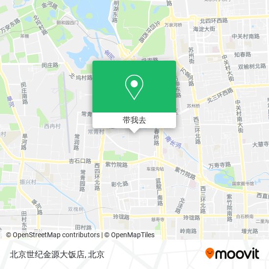 北京世纪金源大饭店地图