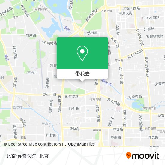 北京怡德医院地图