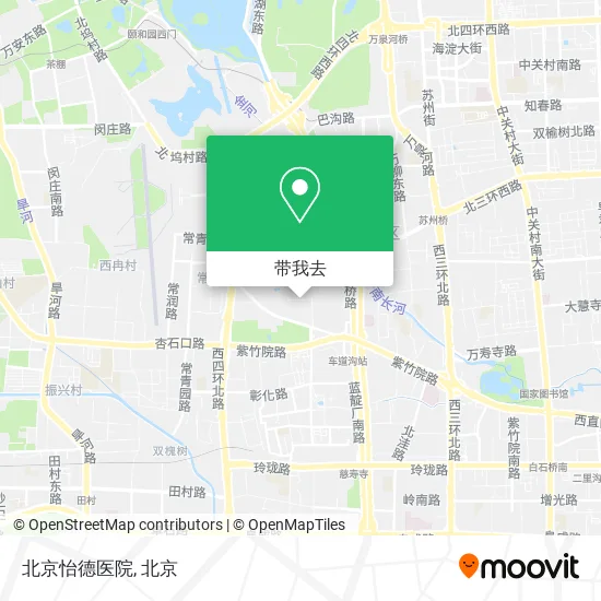 北京怡德医院地图