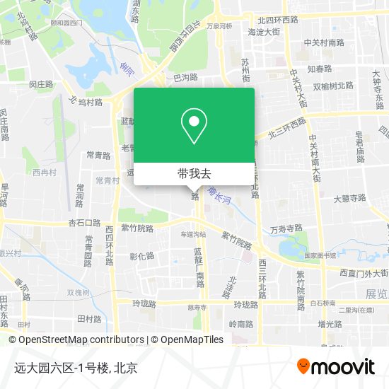 远大园六区-1号楼地图