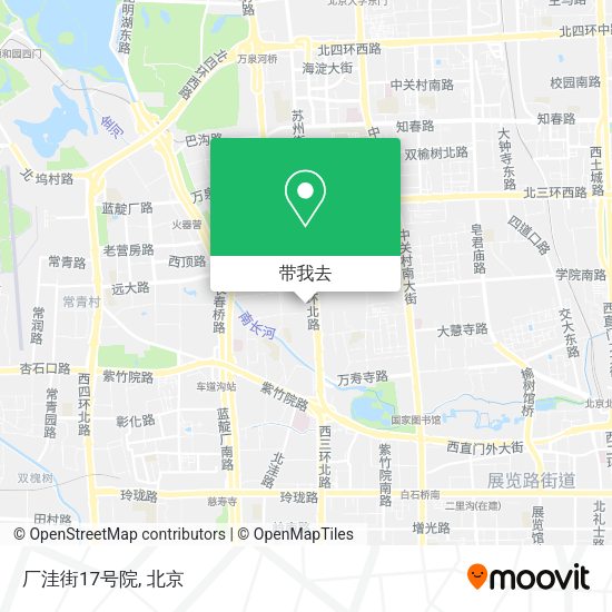 厂洼街17号院地图