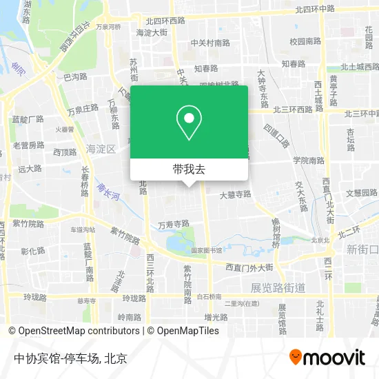 中协宾馆-停车场地图