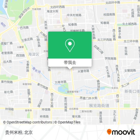 贵州米粉地图