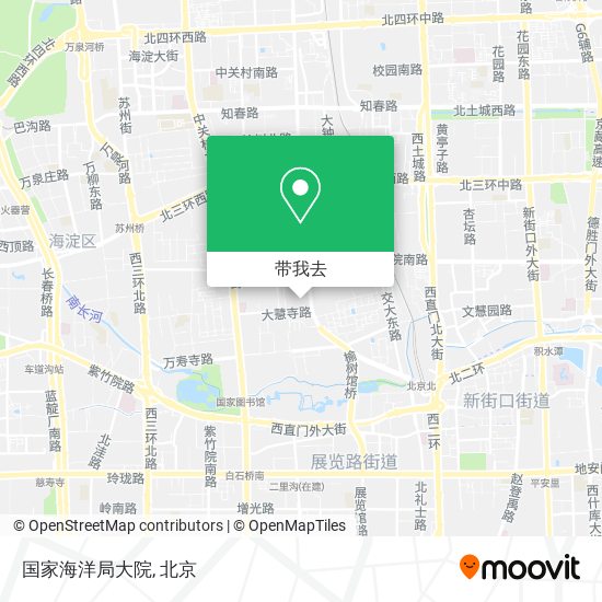 国家海洋局大院地图