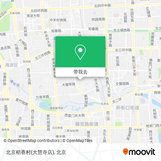 北京稻香村(大慧寺店)地图