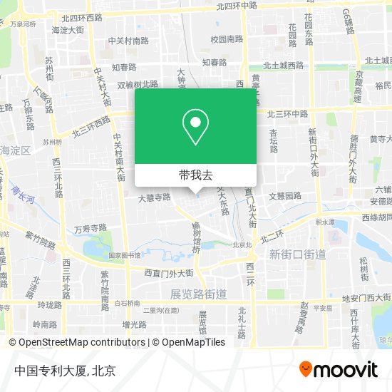 中国专利大厦地图