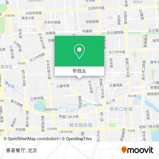 番薯餐厅地图