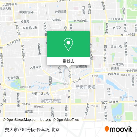 交大东路52号院-停车场地图