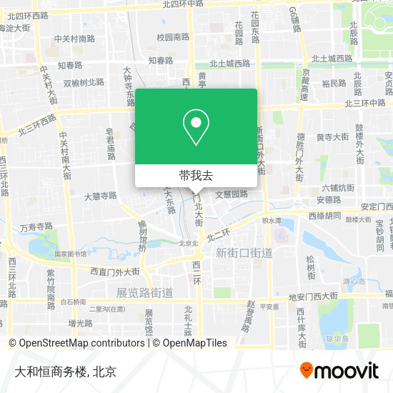 大和恒商务楼地图