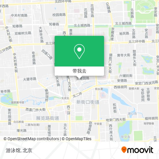 游泳馆地图