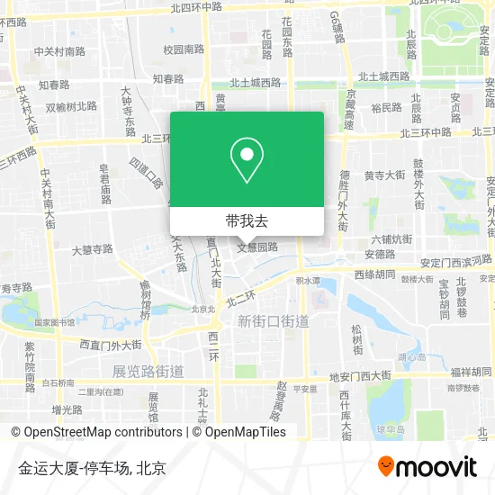 金运大厦-停车场地图