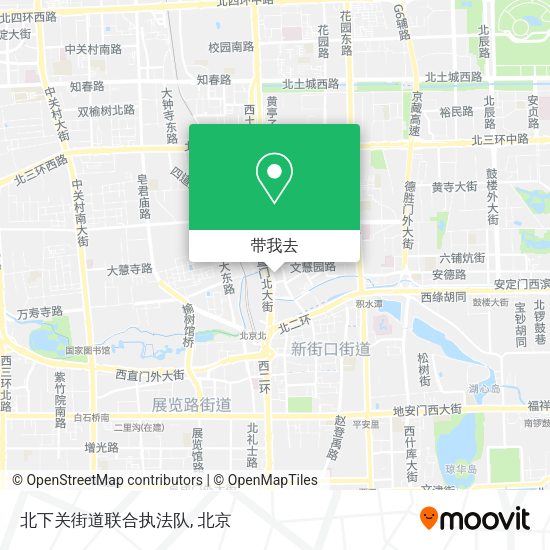 北下关街道联合执法队地图