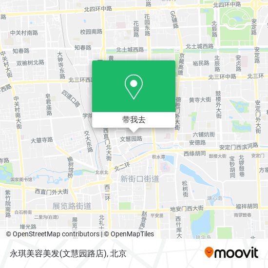 永琪美容美发(文慧园路店)地图