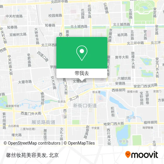 馨丝妆苑美容美发地图