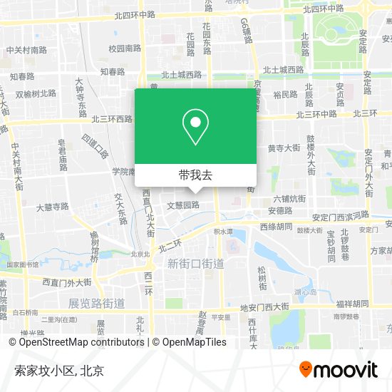 索家坟小区地图