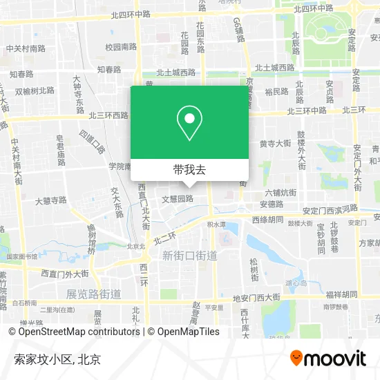 索家坟小区地图