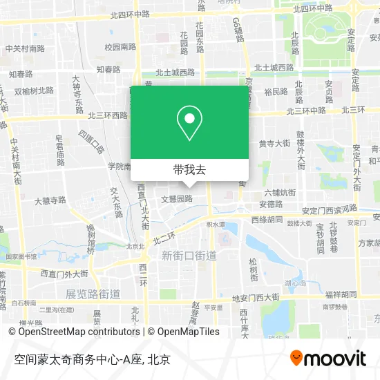 空间蒙太奇商务中心-A座地图