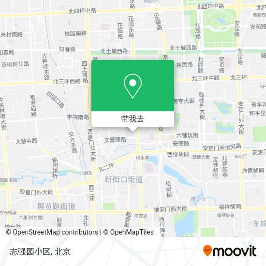 志强园小区地图