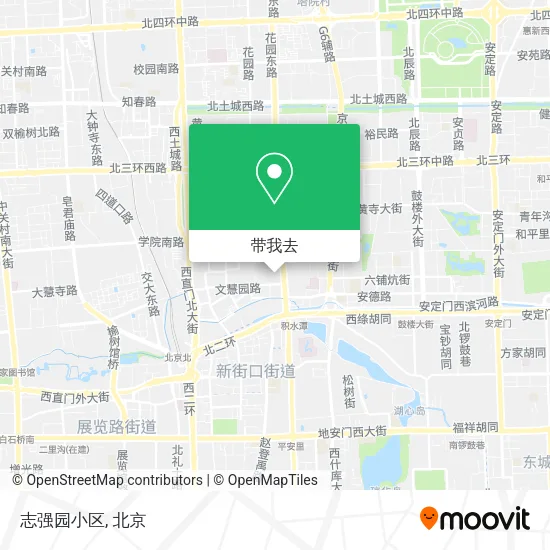 志强园小区地图