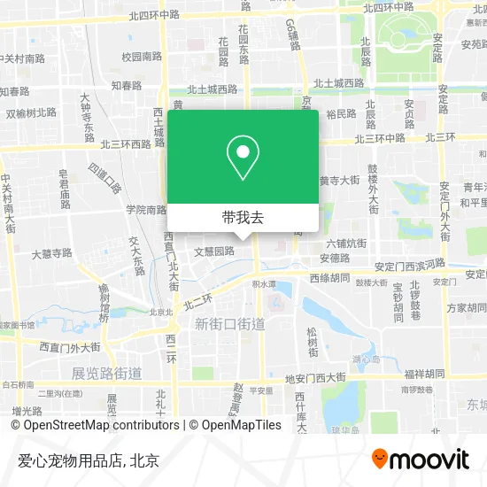 爱心宠物用品店地图