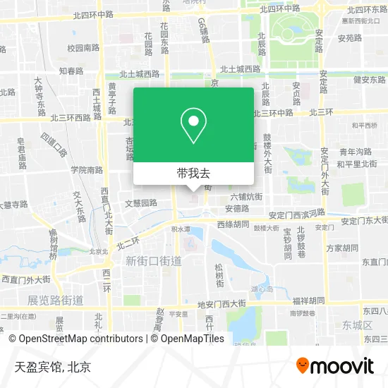 天盈宾馆地图