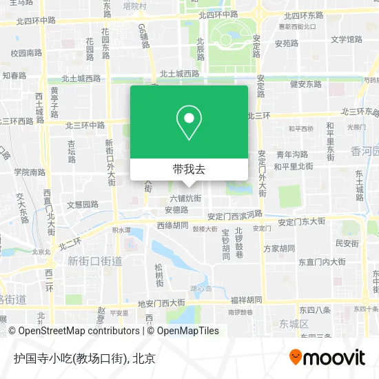 护国寺小吃(教场口街)地图