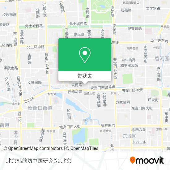 北京韩韵坊中医研究院地图