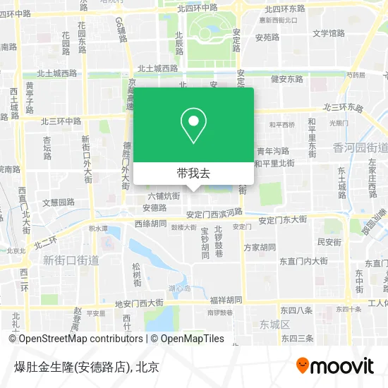 爆肚金生隆(安德路店)地图