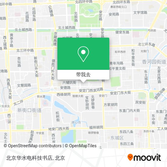 北京华水电科技书店地图