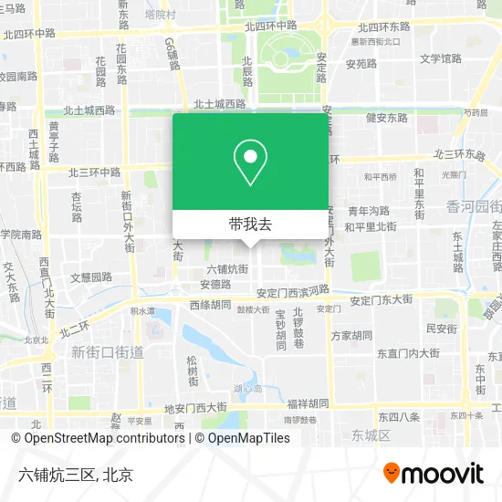 六铺炕三区地图