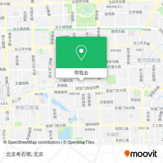 北京奇石馆地图