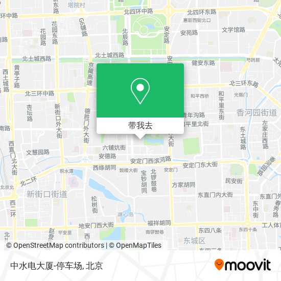 中水电大厦-停车场地图