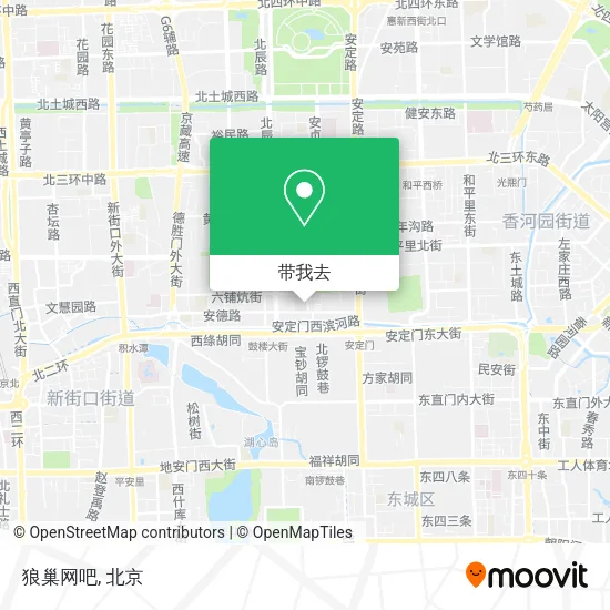 狼巢网吧地图