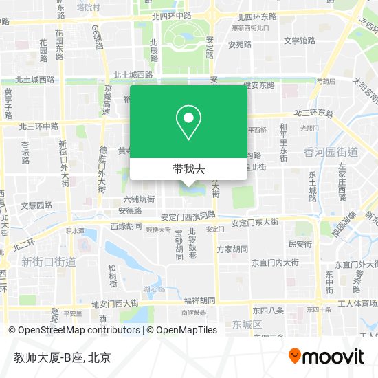 教师大厦-B座地图