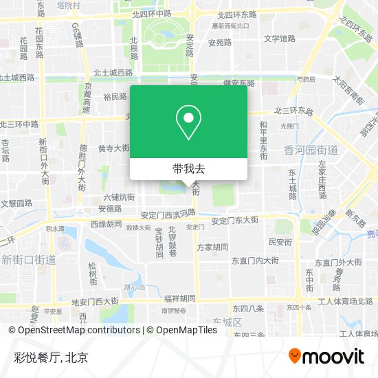 彩悦餐厅地图
