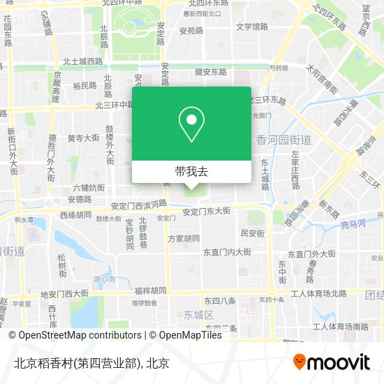 北京稻香村(第四营业部)地图