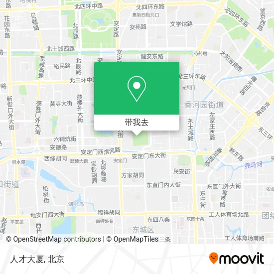 人才大厦地图