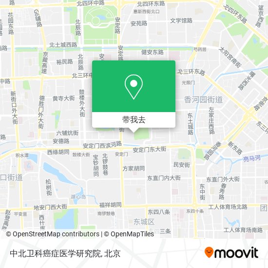 中北卫科癌症医学研究院地图