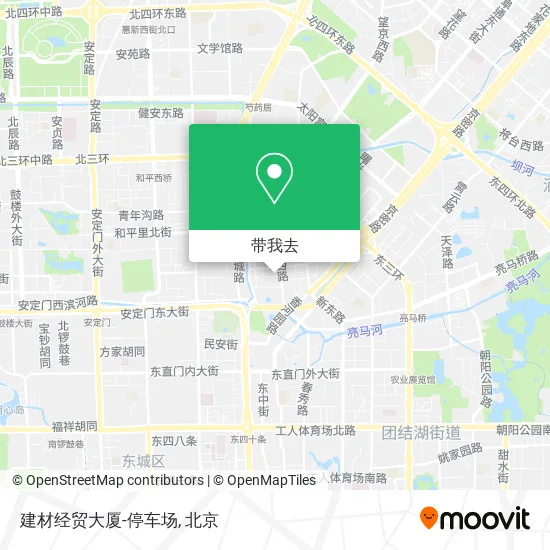 建材经贸大厦-停车场地图