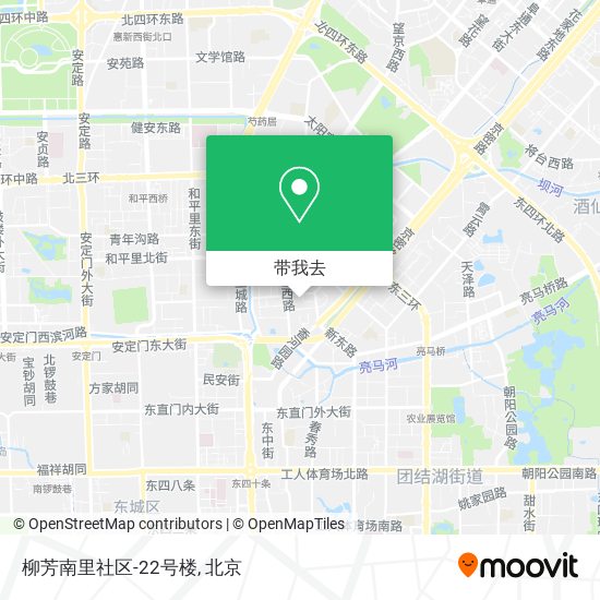 柳芳南里社区-22号楼地图