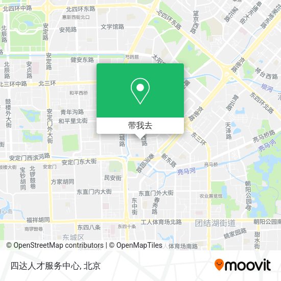 四达人才服务中心地图