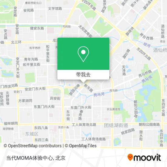 当代MOMA体验中心地图