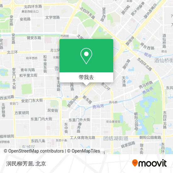 润民柳芳居地图