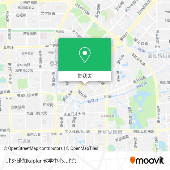 北外诺加kaplan教学中心地图
