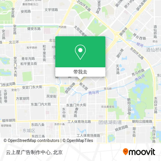 云上星广告制作中心地图
