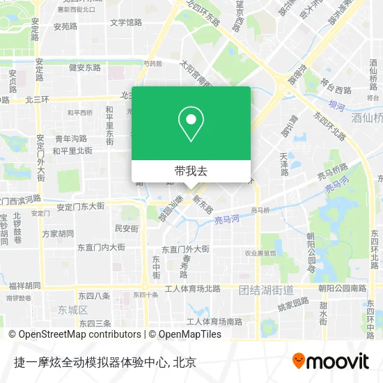 捷一摩炫全动模拟器体验中心地图