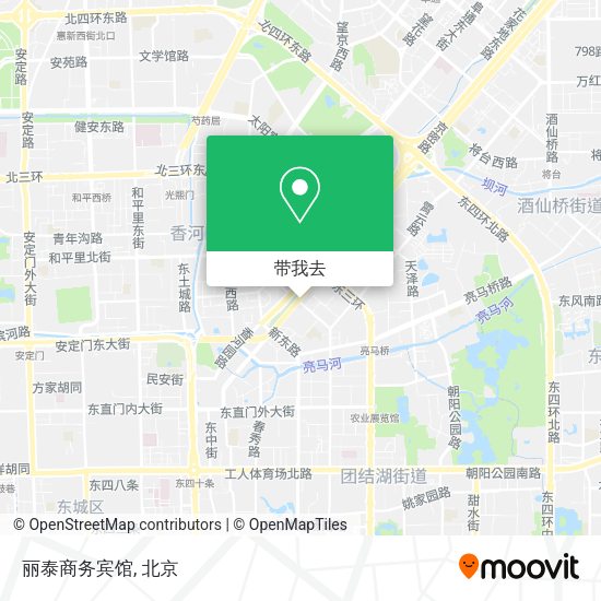 丽泰商务宾馆地图