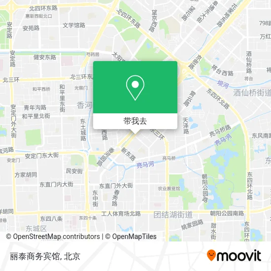 丽泰商务宾馆地图