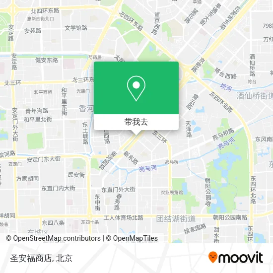 圣安福商店地图
