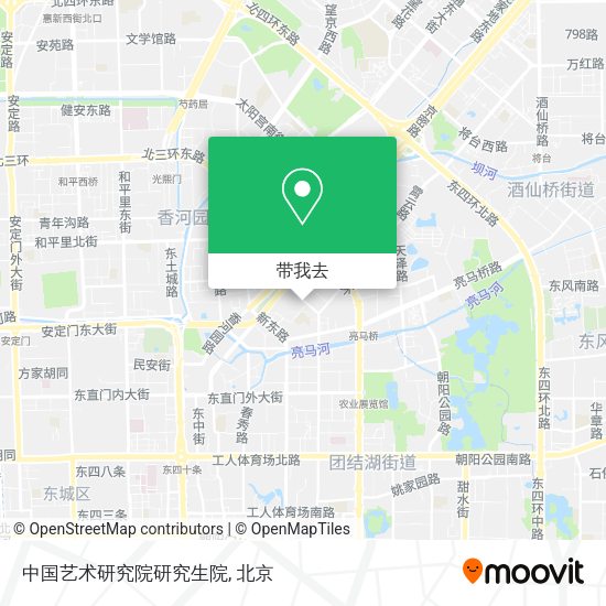 中国艺术研究院研究生院地图